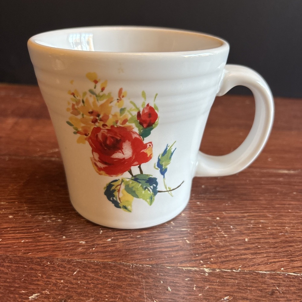 Homer Laughlin  Fiesta Floral Bouquet Tapered Mug